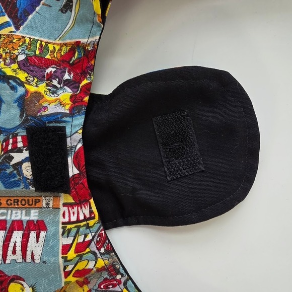 Marvel Comic Print Reusable Shopping Tote Bag Handmade Hulk Spiderman - Picture 4 of 8